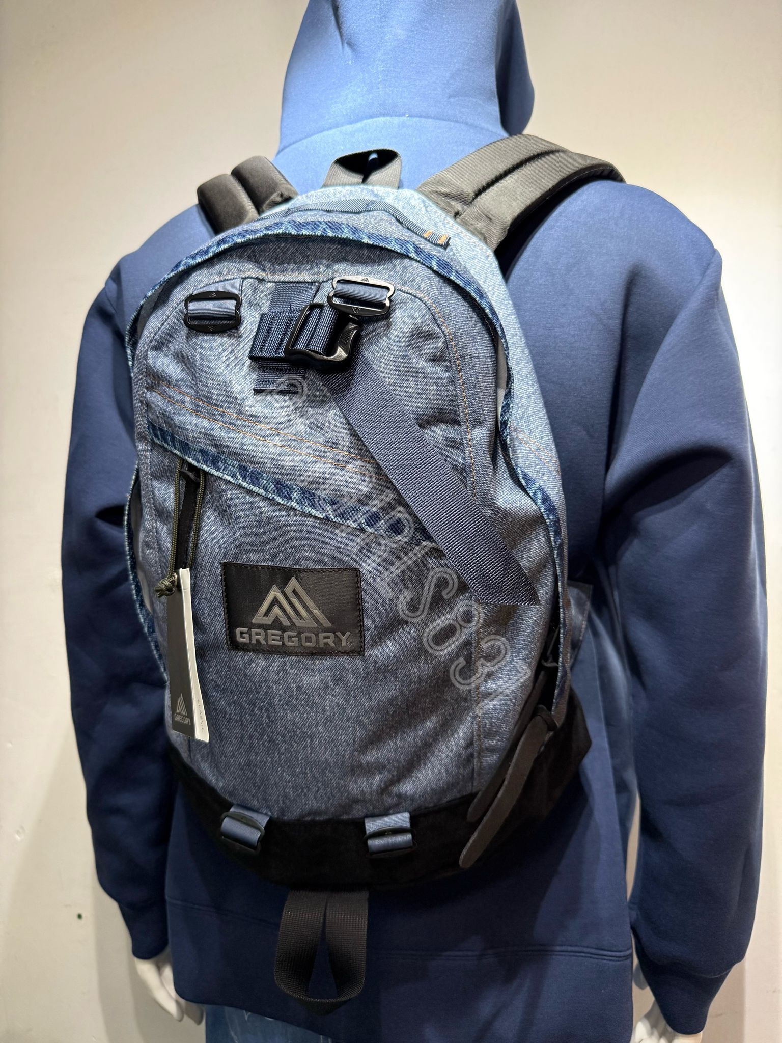 Gregory fine day V2 blue denim
