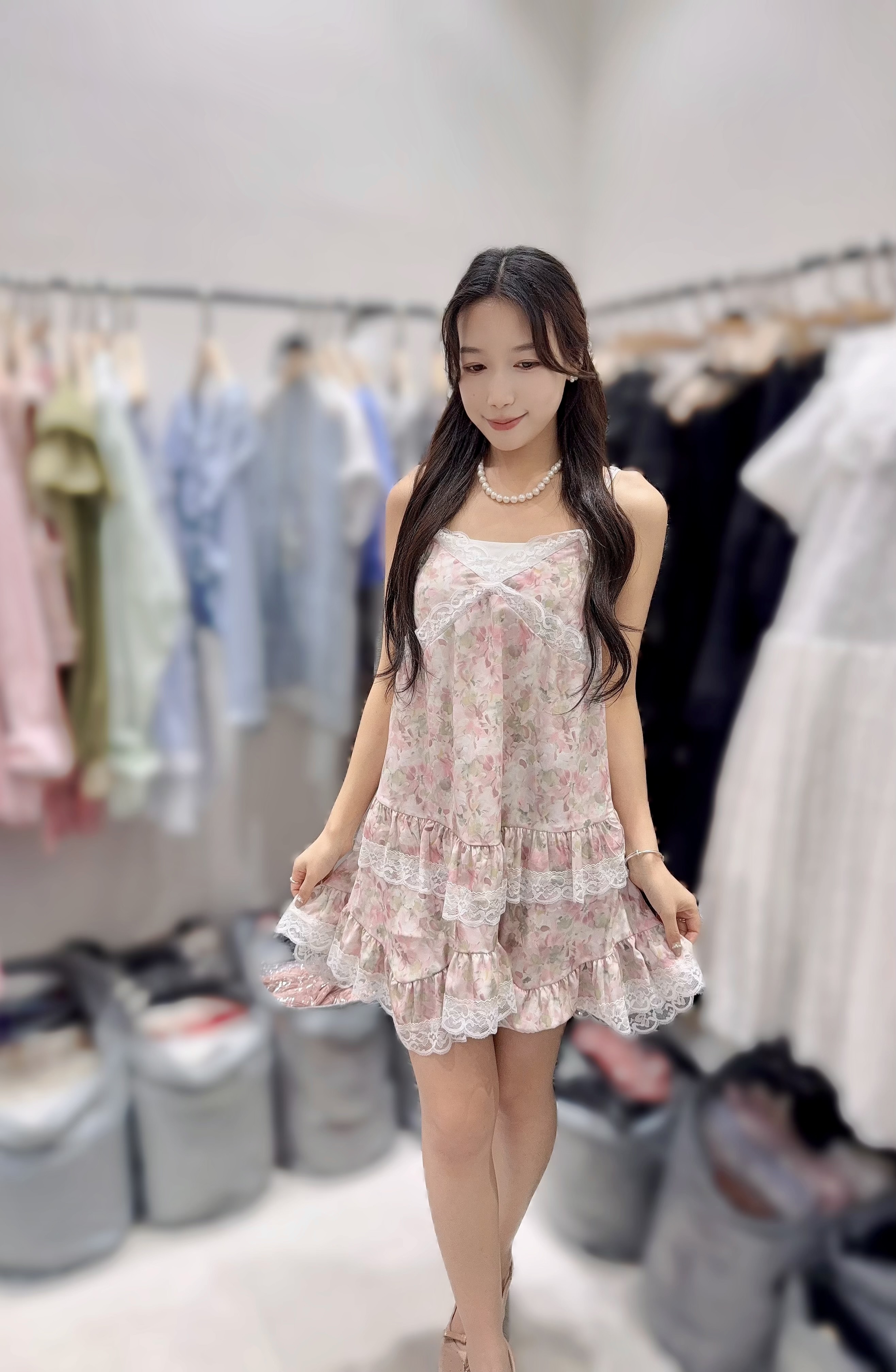 JE20 胸37 腰42 HIP51 長28單裙長 36加吊帶 $699[一口價]