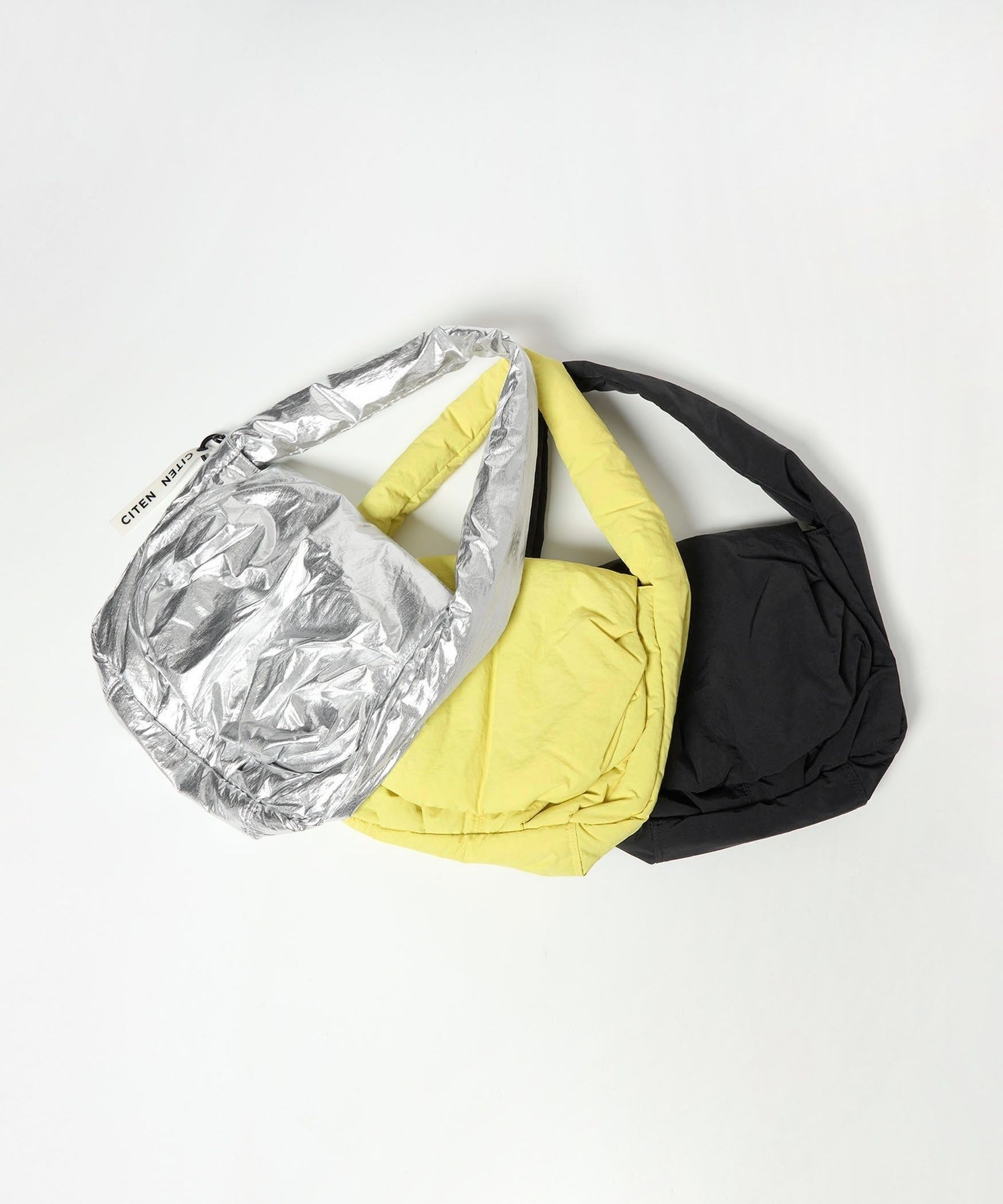 CITEN / Flap Puff Balloon Shoulder Bag