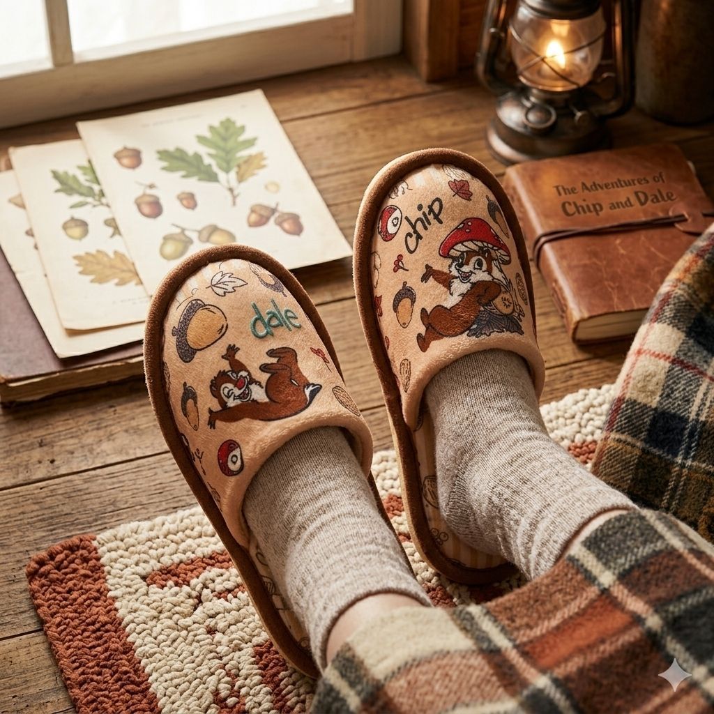 Disney CHIP N DALE Slippers