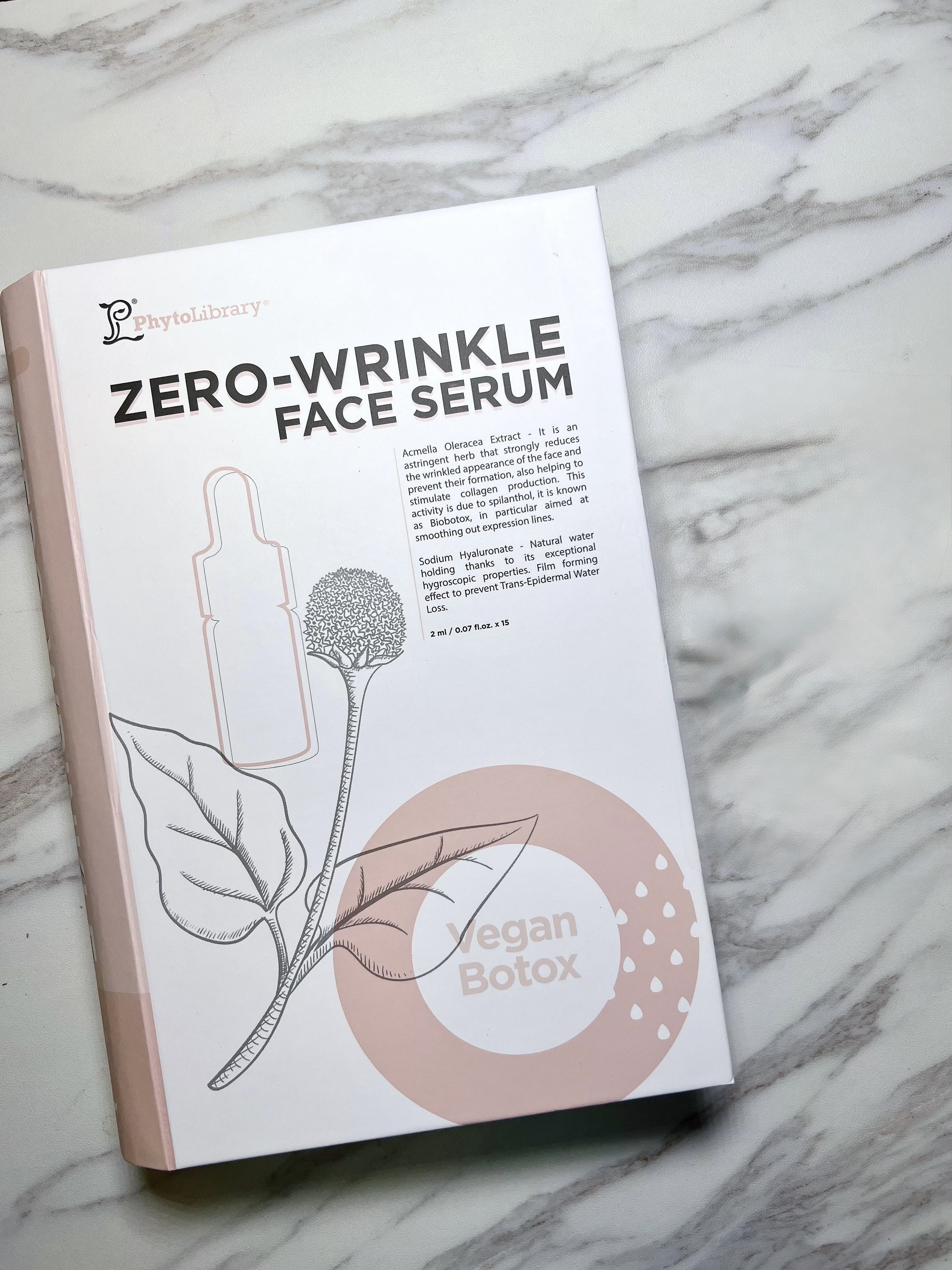 PhytoLibrary Zero Wrinkle Face Serum 零皺提拉去紋精華