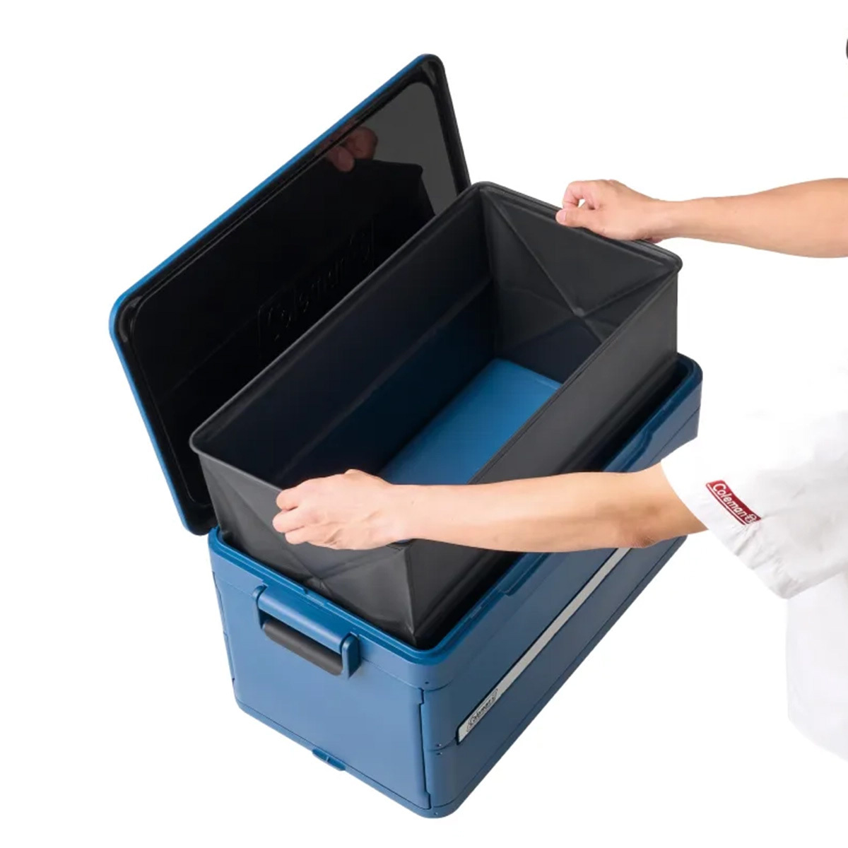 Coleman Snap and Go 45QT / 42L Collapsible Hard Cooler (Sapphire) -2227723