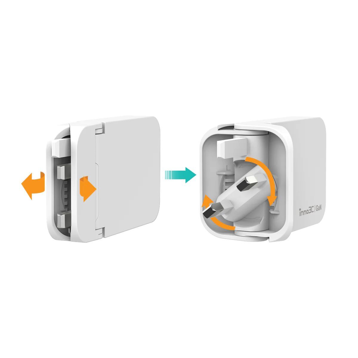 i-65UK 摺疊 65W GaN 快速充電器