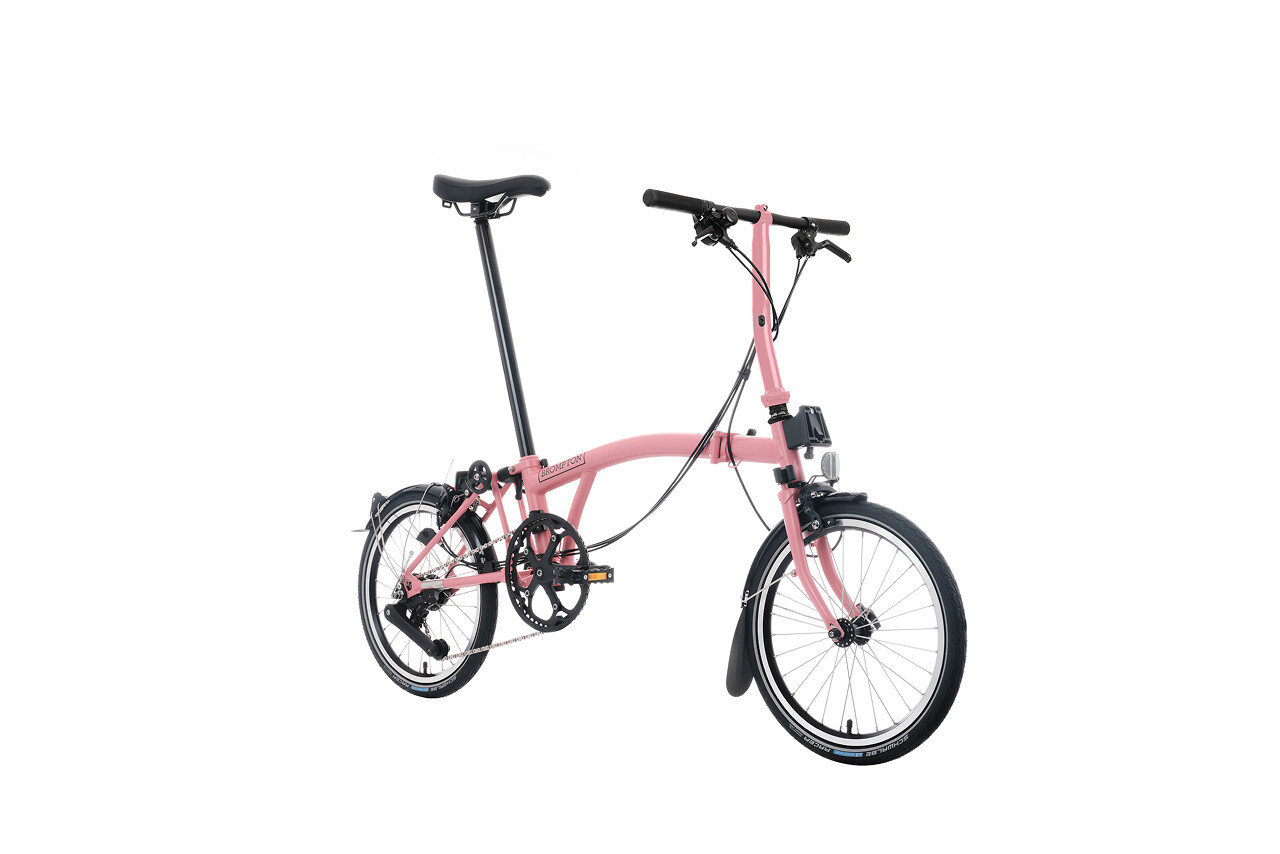 Brompton C Line 火鶴粉