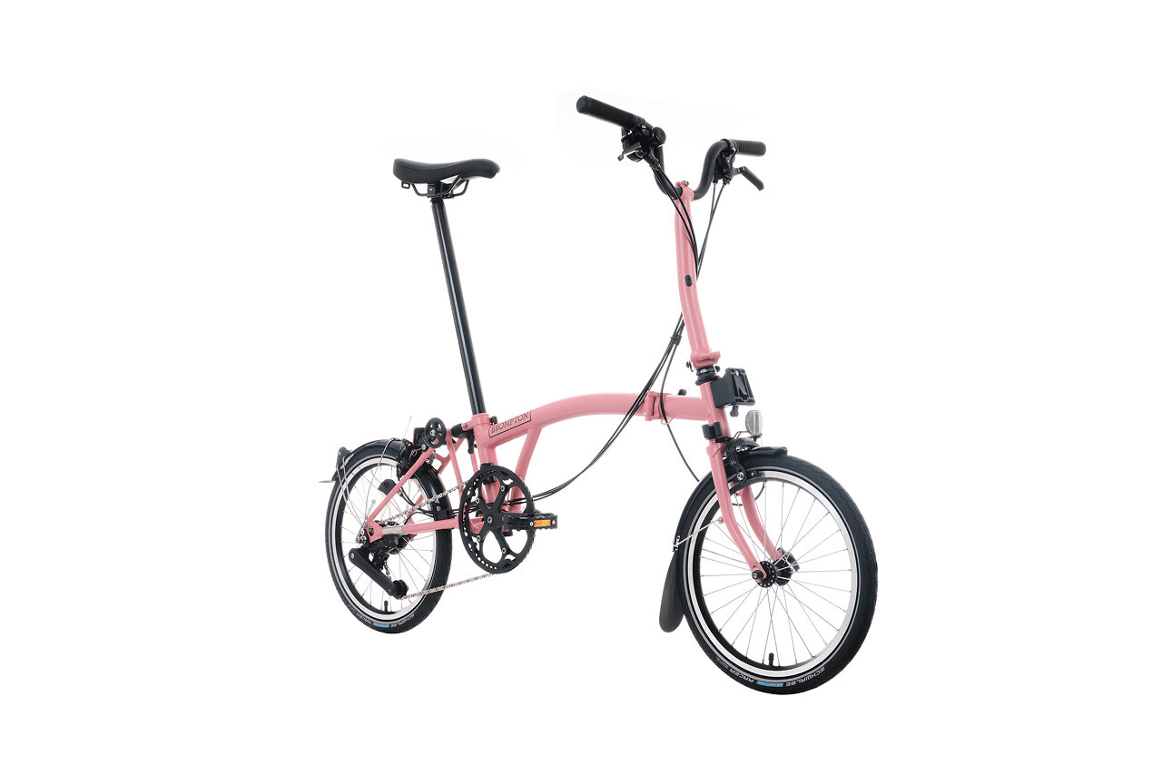 Brompton C Line 火鶴粉