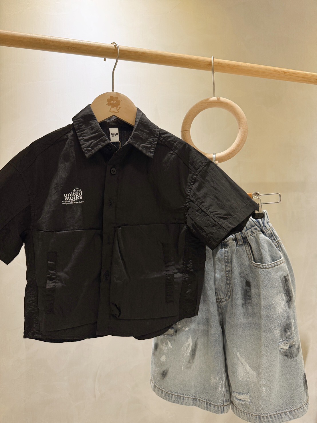 BA28登山家 必買立體口袋拼接短袖襯衫