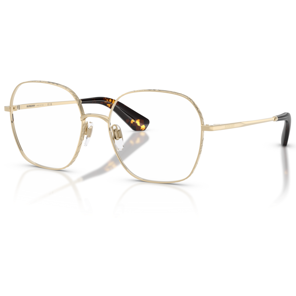 【BURBERRY】BE1399 1109-55mm 光學眼鏡(淺金色)