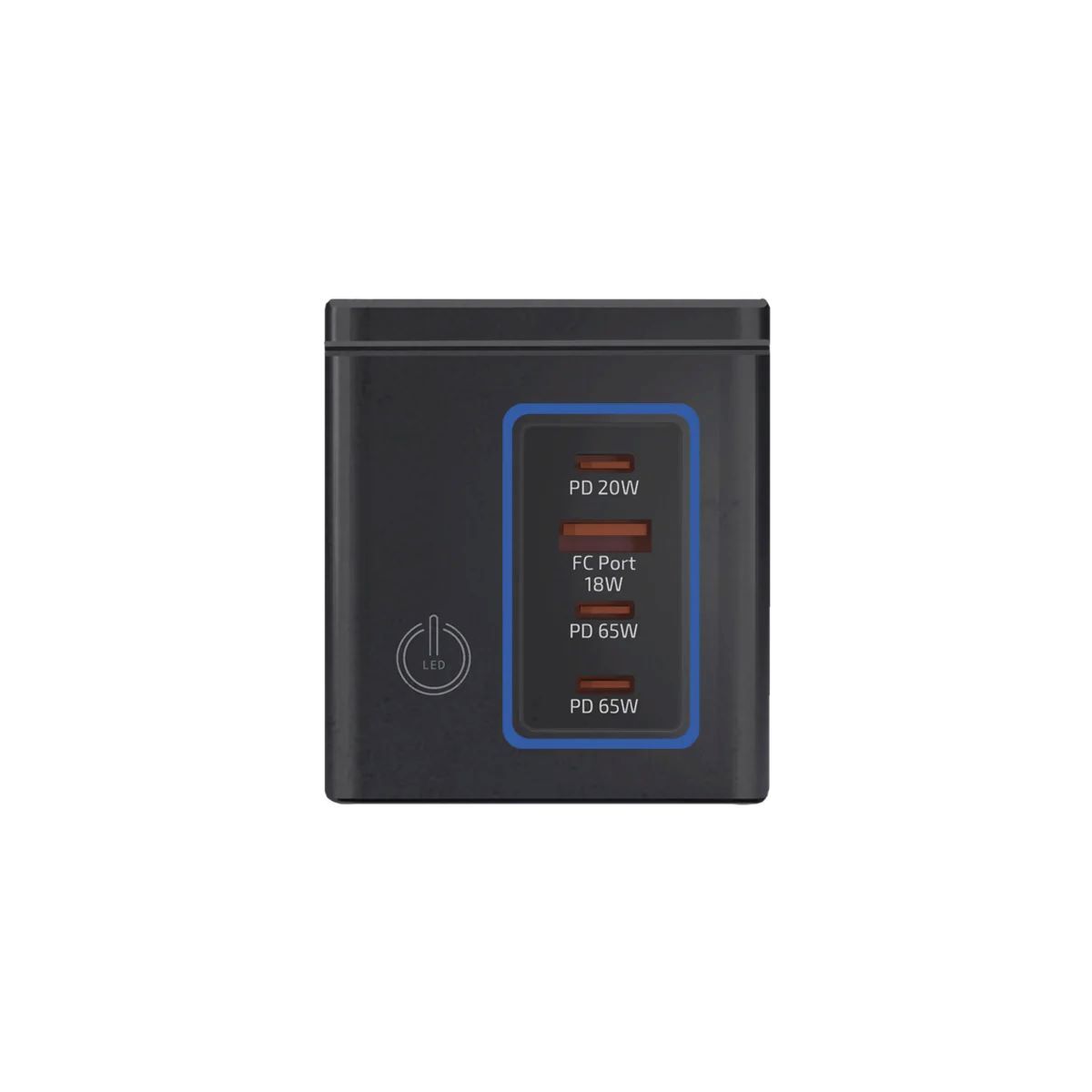 i-105WS 105W Qi2 + GaN 6合1磁吸無線快速充電座