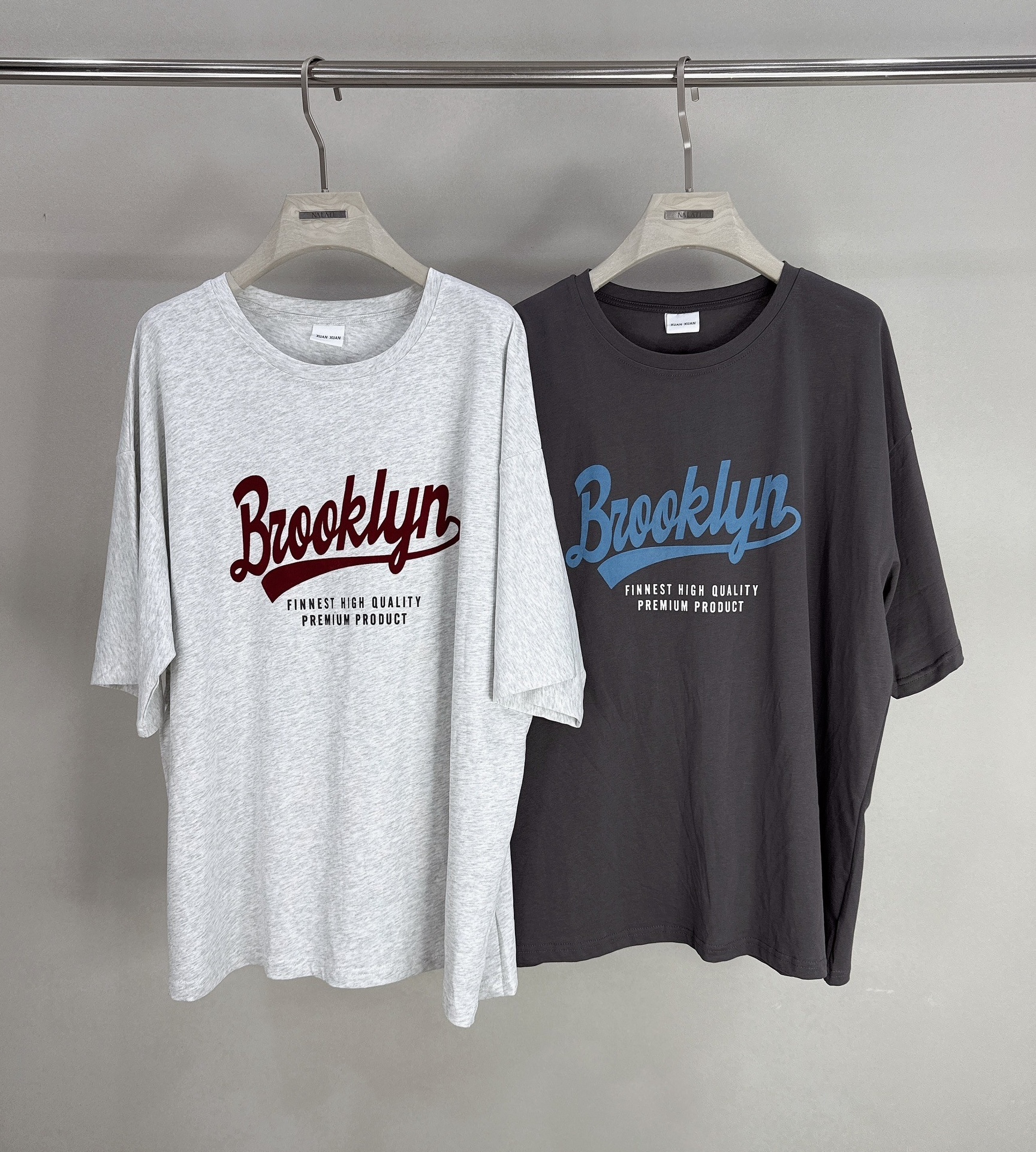 植絨配色Brooklyn棉質衣