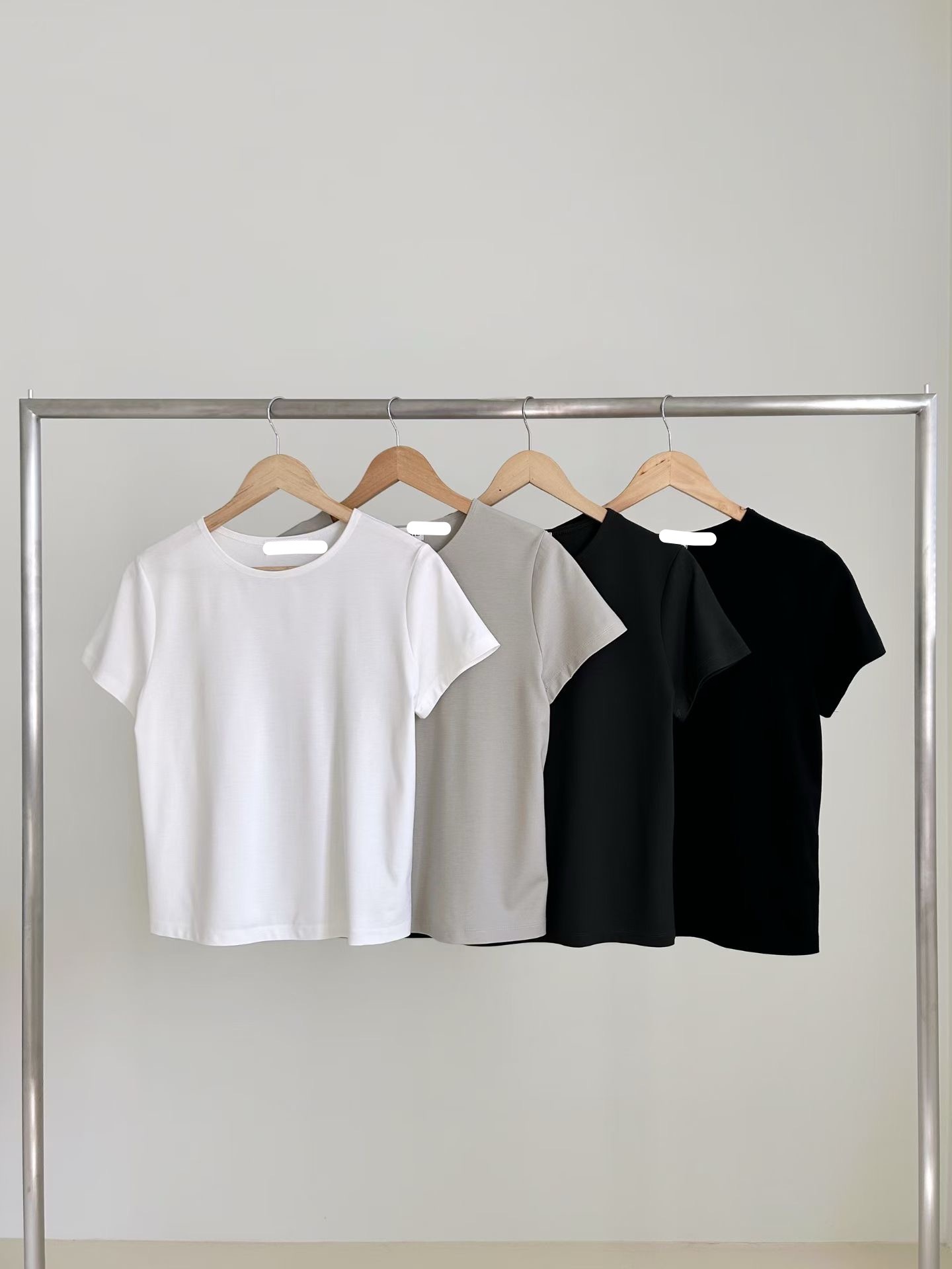 好手感淨色tee(15193)