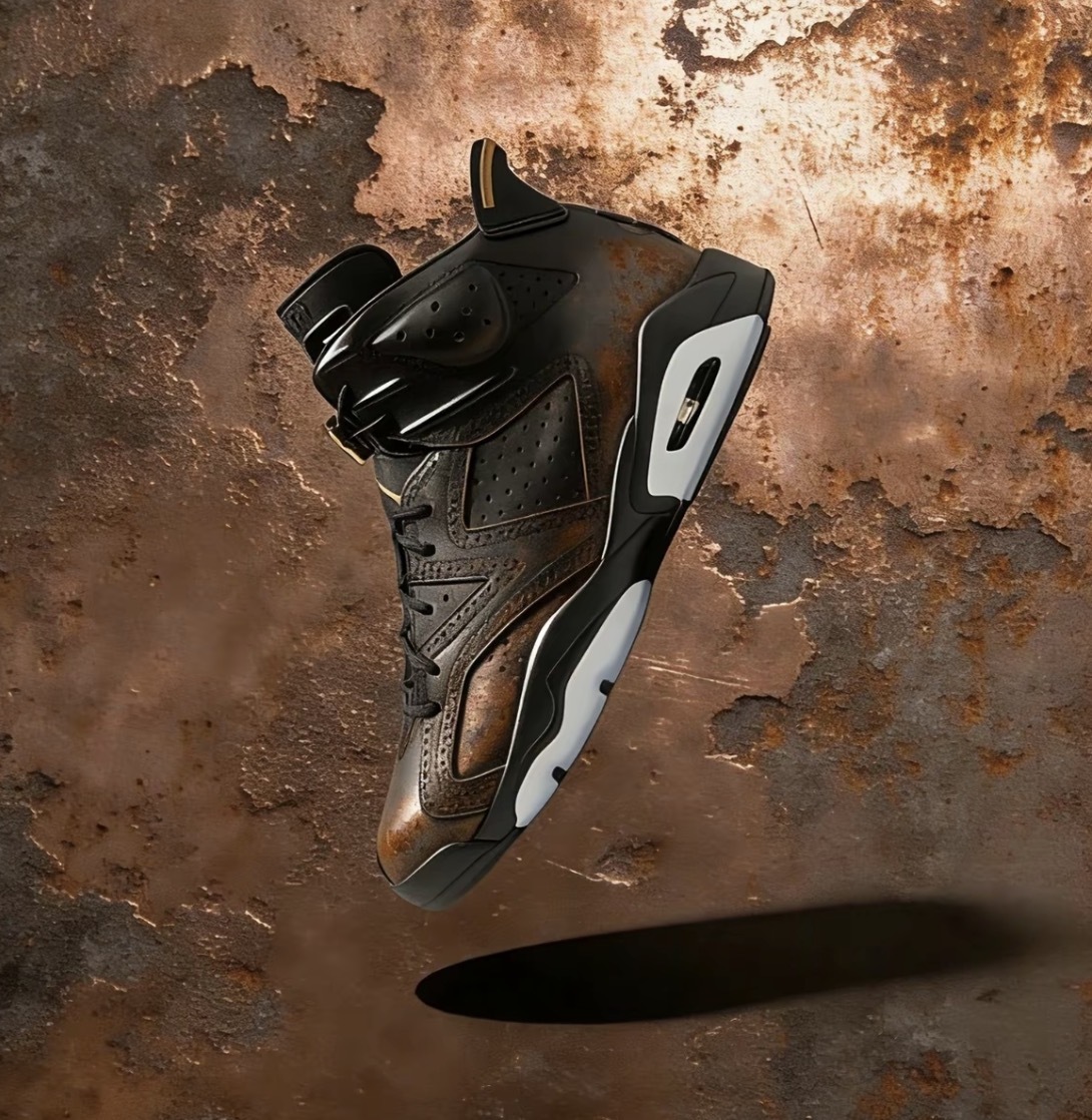 男鞋 NIKE AIR JORDAN 6 RETRO 'Xuan Wu' 銅黑 玄武 神獸 皮革 復古 喬丹 高筒 休閒 運動鞋【IR7572-220】AJ6