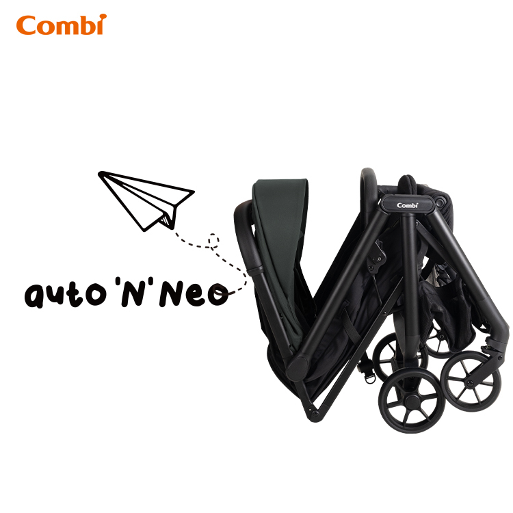 auto N Neo 輕便型自動收摺嬰兒車 (Green) -81410