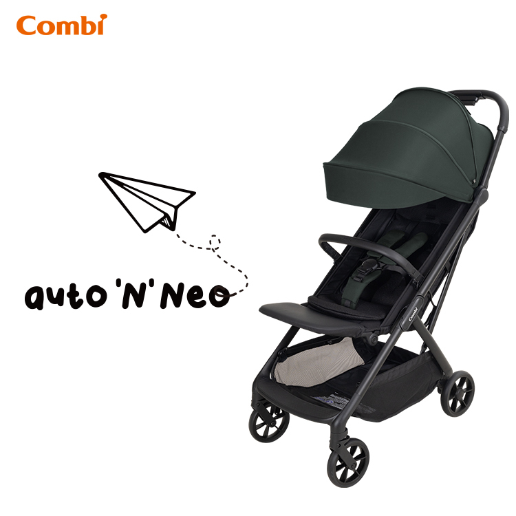 auto N Neo 輕便型自動收摺嬰兒車 (Green) -81410