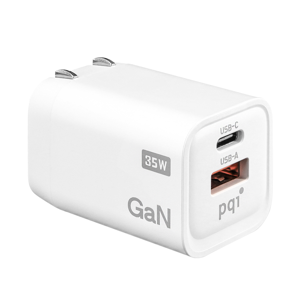 〔PDC35W〕35W 1C1A 充電器|雙孔 USB-C、USB-A35W PD快充充電器