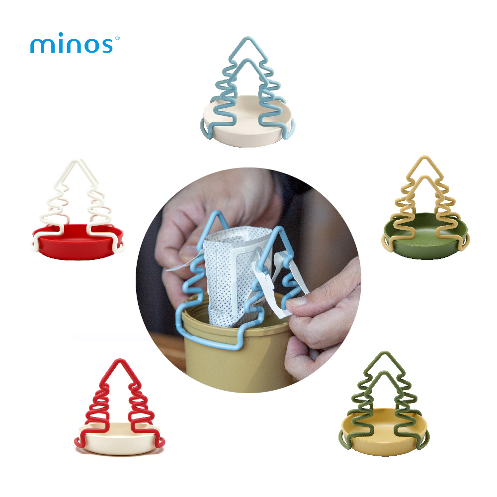 minos 掛耳架 聖誕樹款 ｜解決濾掛過萃苦澀、適用多種杯徑