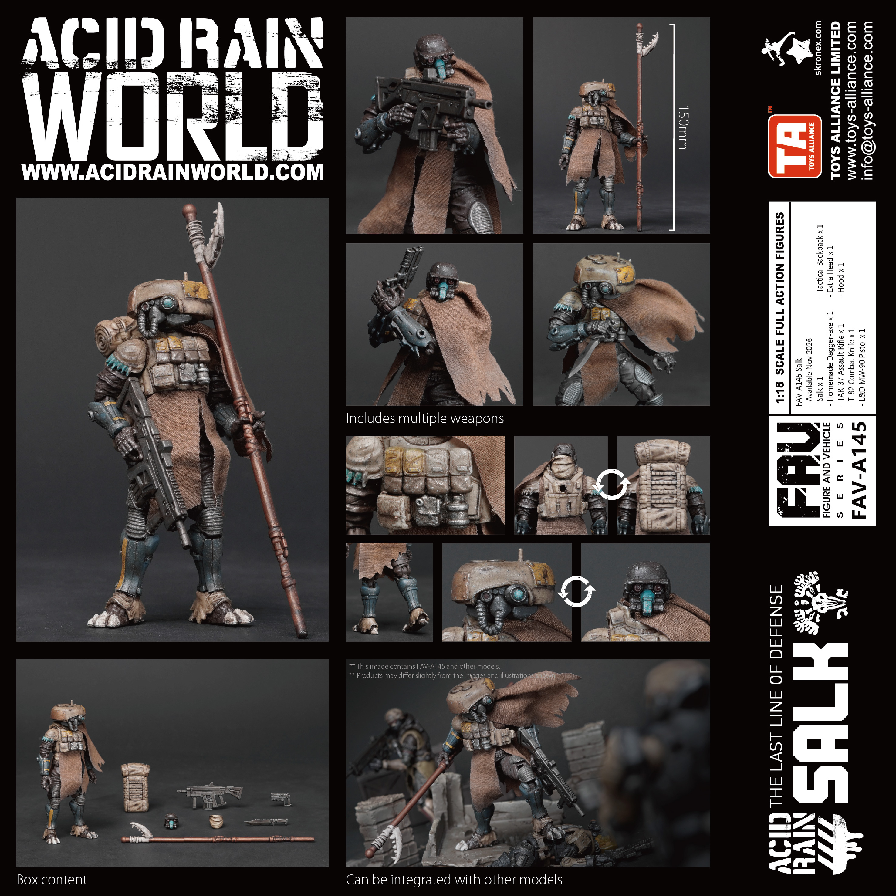 [預訂] TOYS ALLIANCE Acid Rain FAV-A145 索客