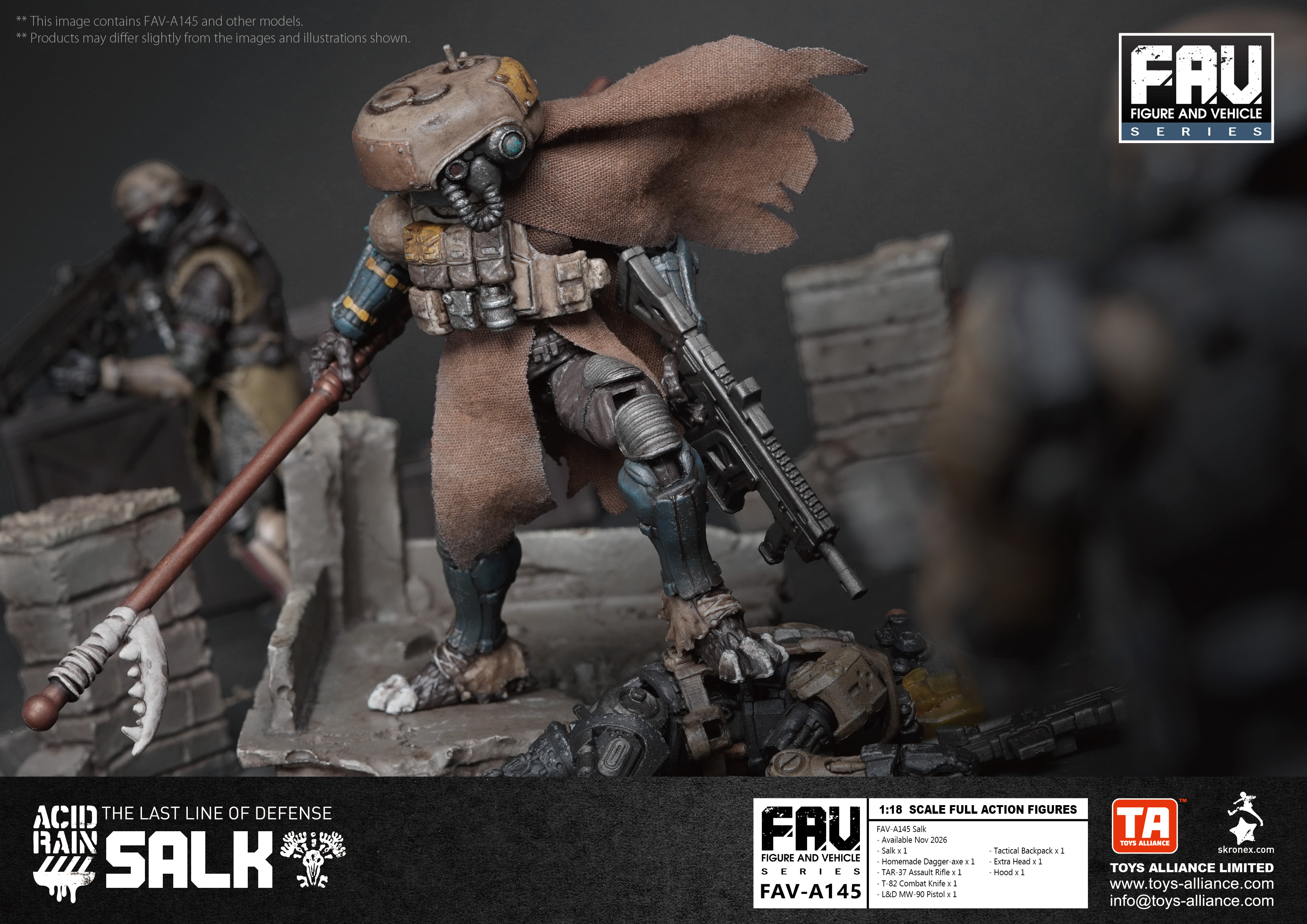 [預訂] TOYS ALLIANCE Acid Rain FAV-A145 索客