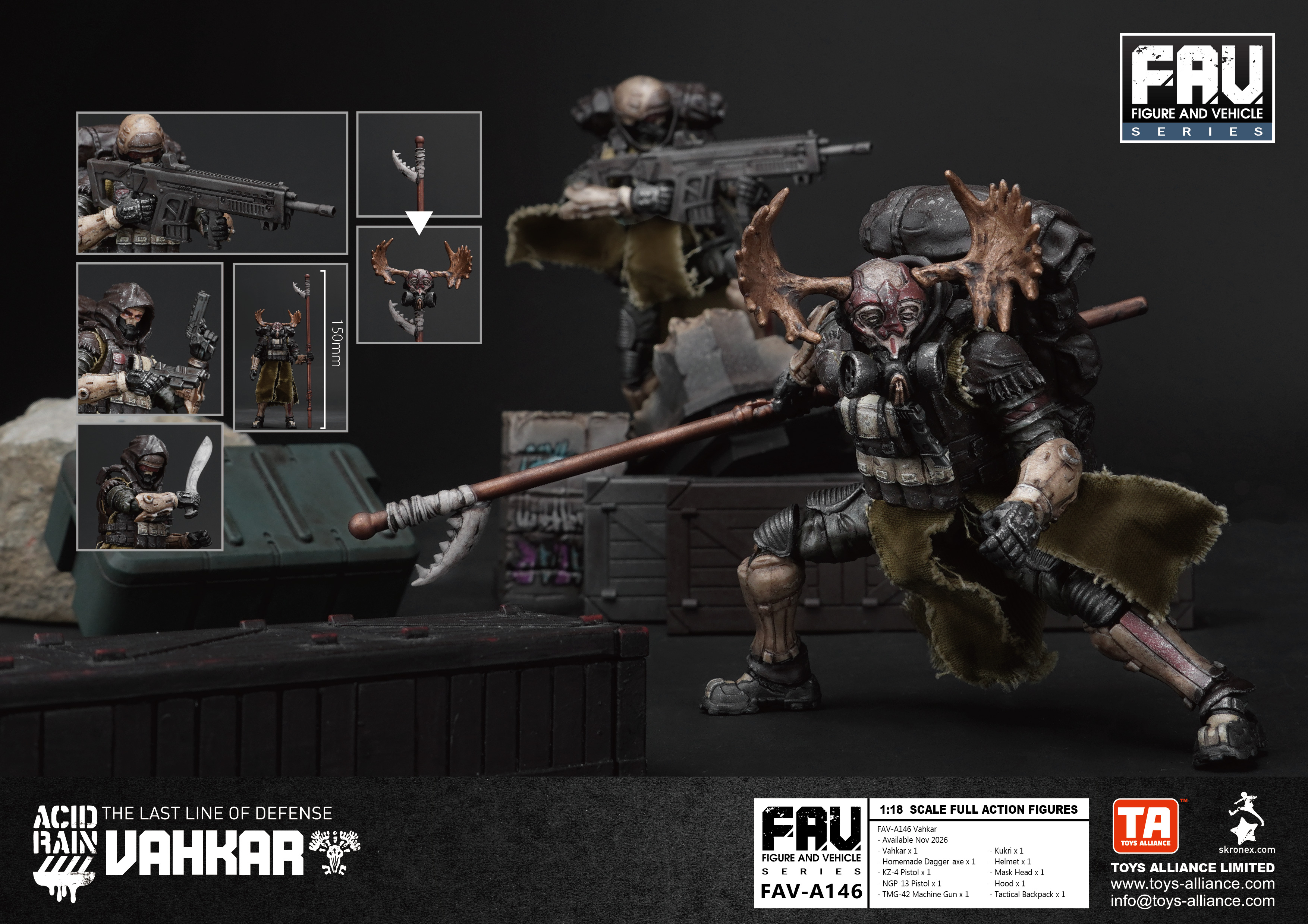 [預訂] TOYS ALLIANCE Acid Rain FAV-A146 瓦卡