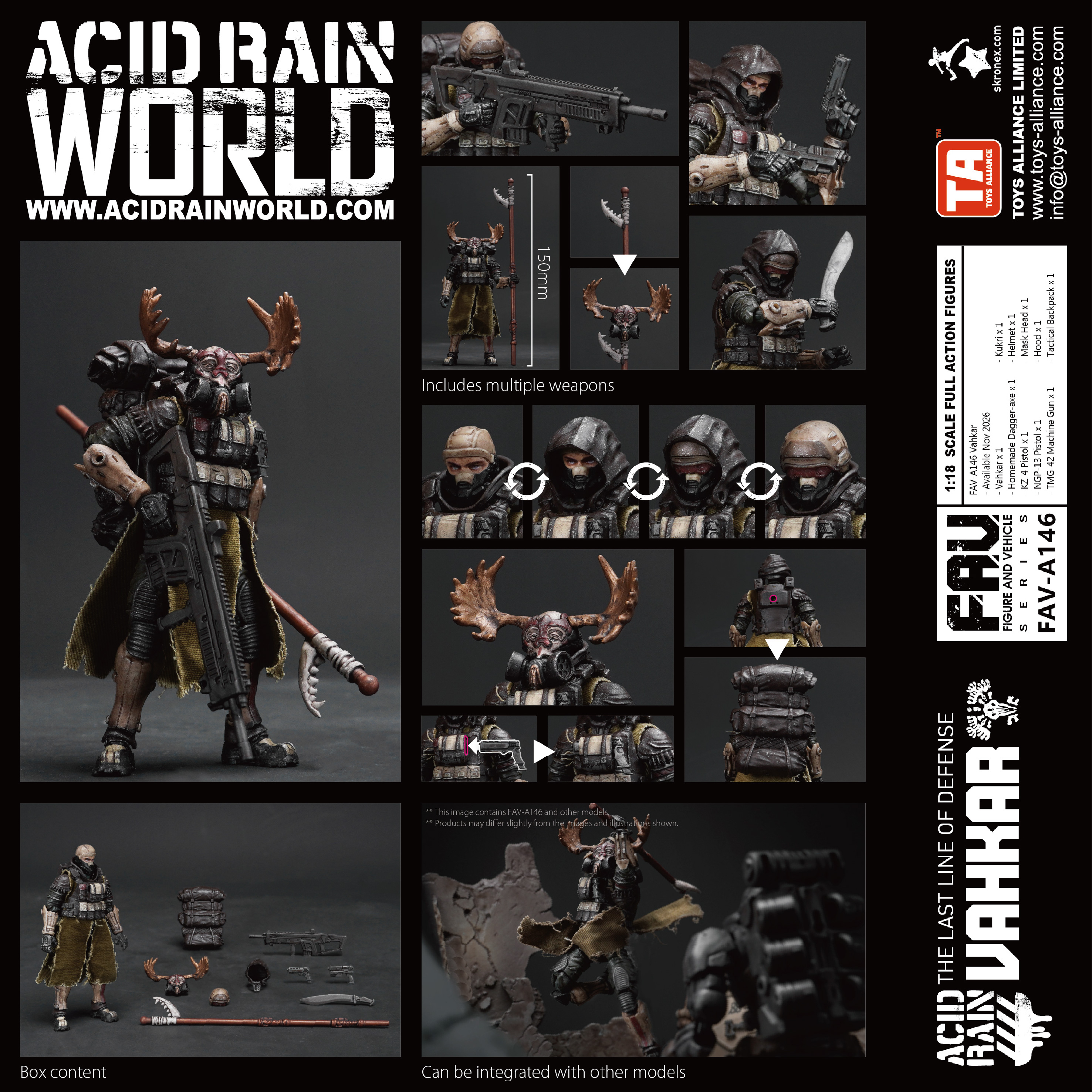 [預訂] TOYS ALLIANCE Acid Rain FAV-A146 瓦卡