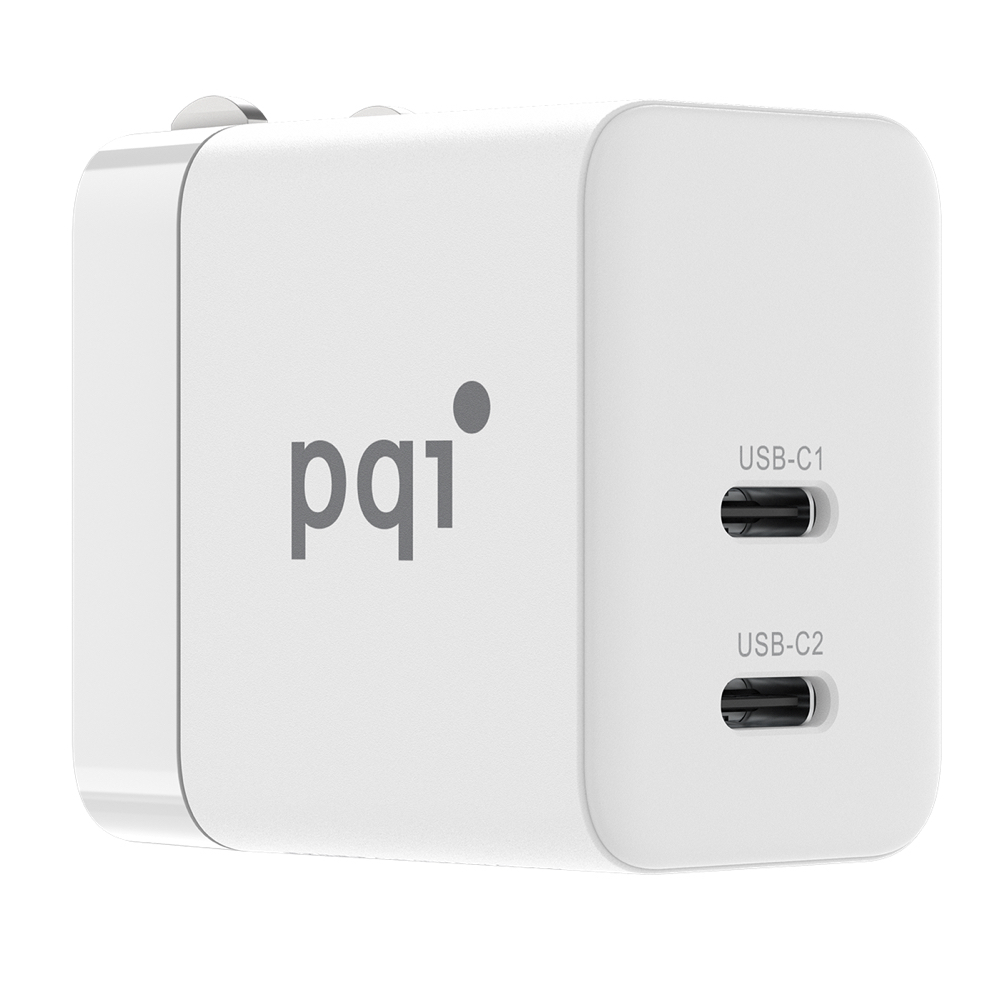 〔PDC35WV〕35W 2C USB-C PD快充充電器