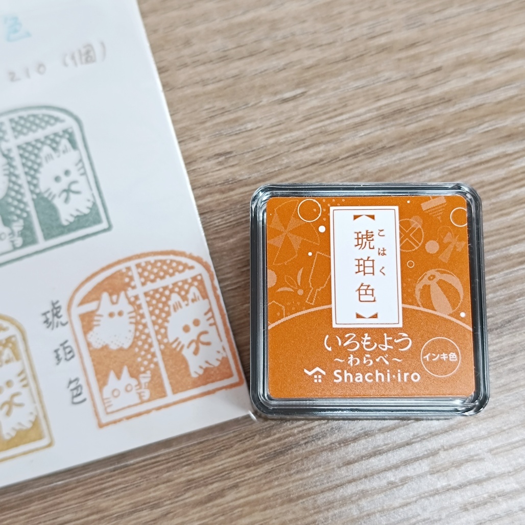 日本Shachihata．油性迷你印台 新色5款