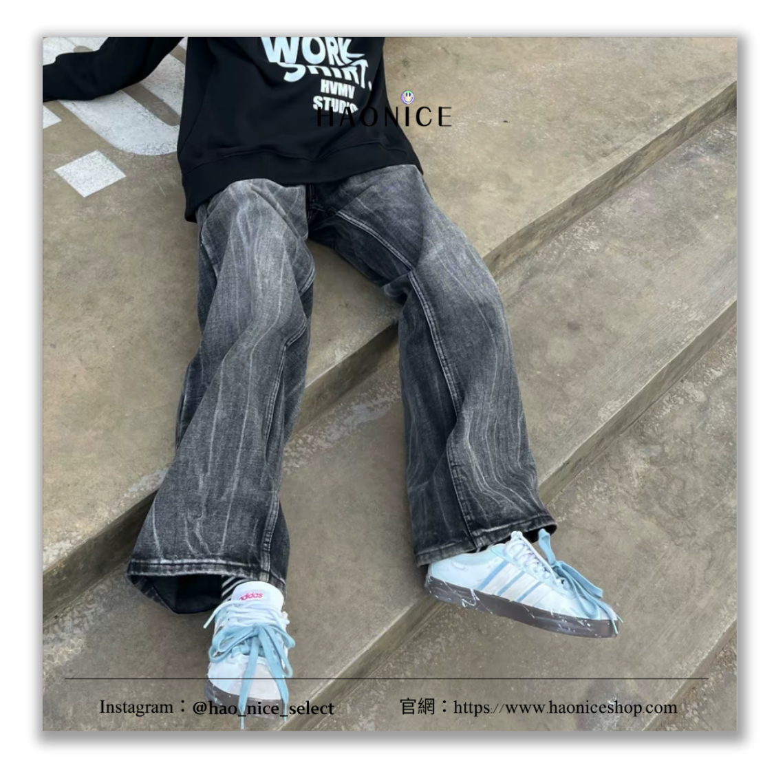【HAO NICE】客製🎨adidas Neo VL Court 2.0⚡️海岸線 白藍色 板鞋 休閒鞋 假一賠十 配合legit 驗貨