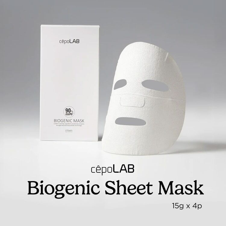 ZG172 cepoLAB Biogenic Sheet Mask 4pcs