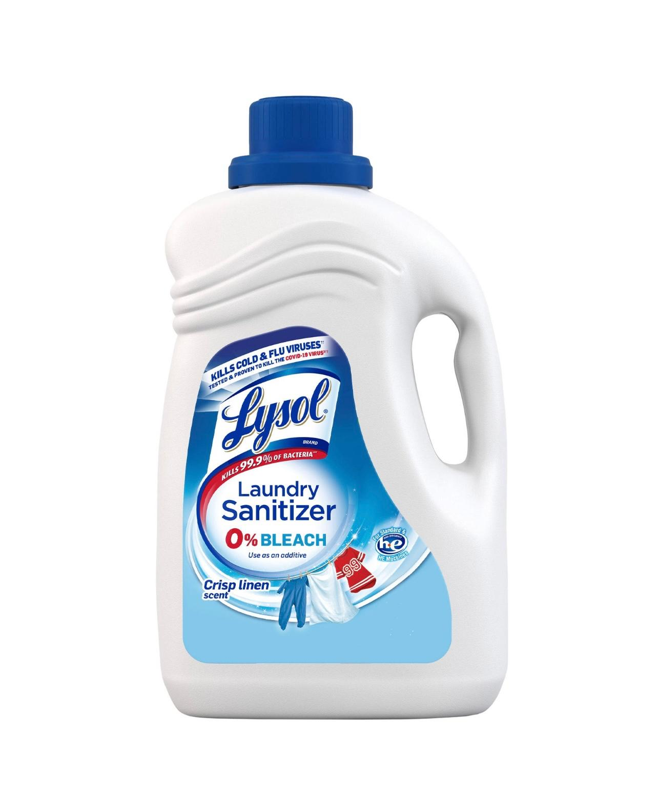 【預購】Lysol H050658 衣物專用殺菌除菌液 (清爽亞麻香) — 150盎司