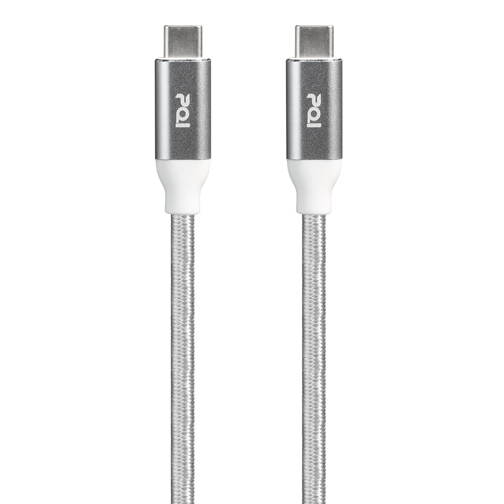 〔qCable C100〕USB-C to C 100公分 100W編織快充線