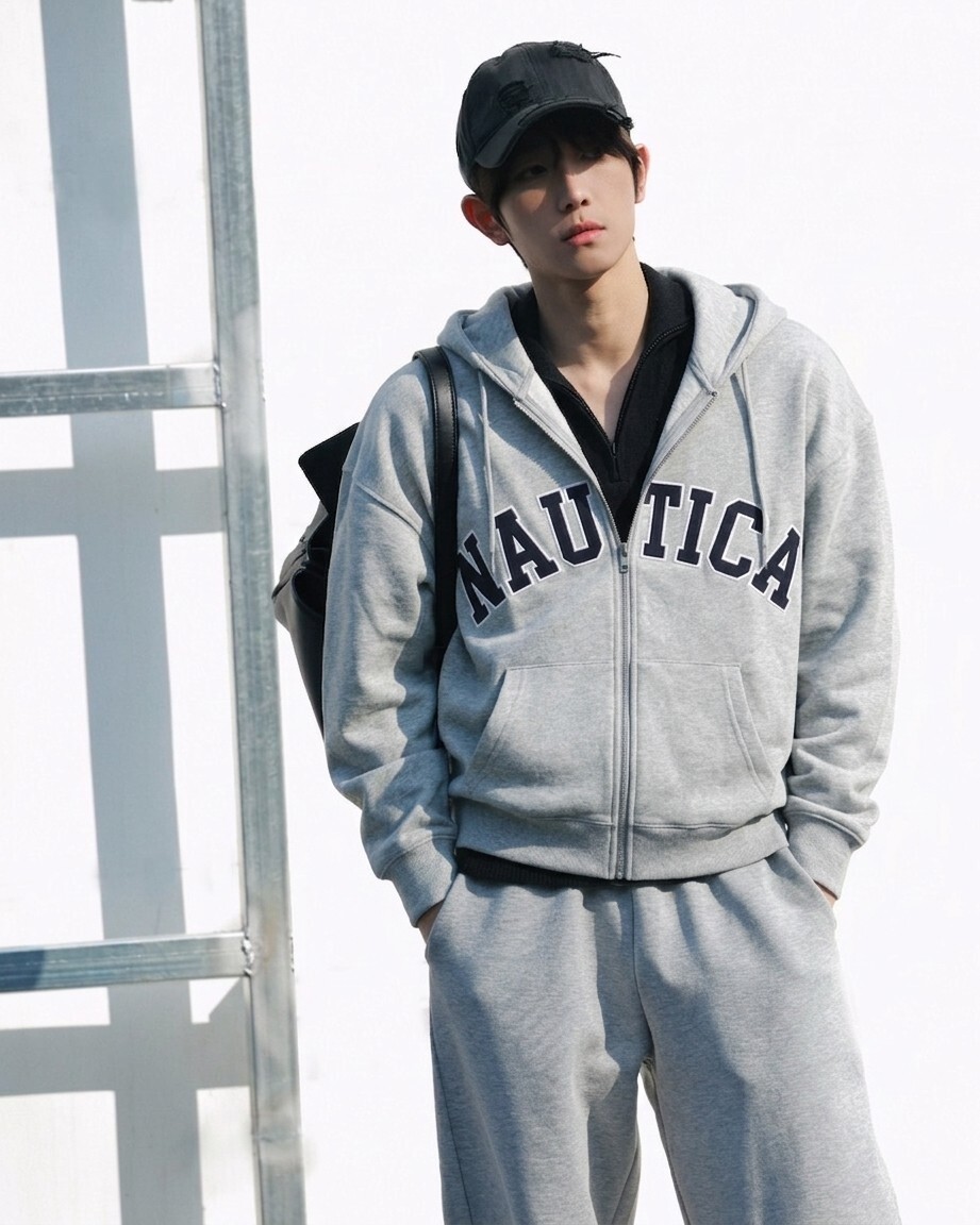 <日本限量降價>NAUTICA Arch Logo Sweat Zip Hoodie 日本 限定 連帽 外套