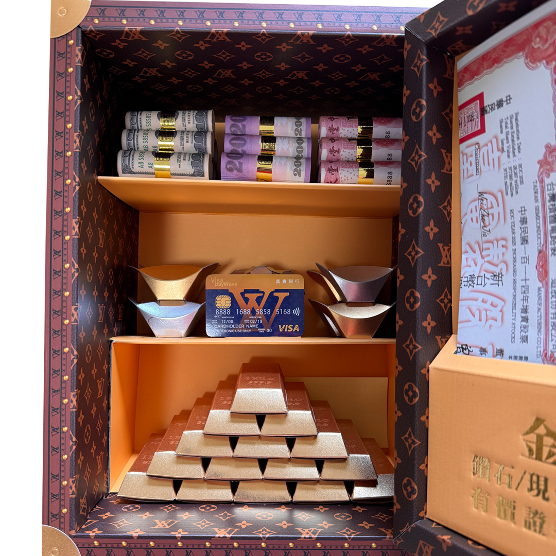 紙紮精品印花金庫