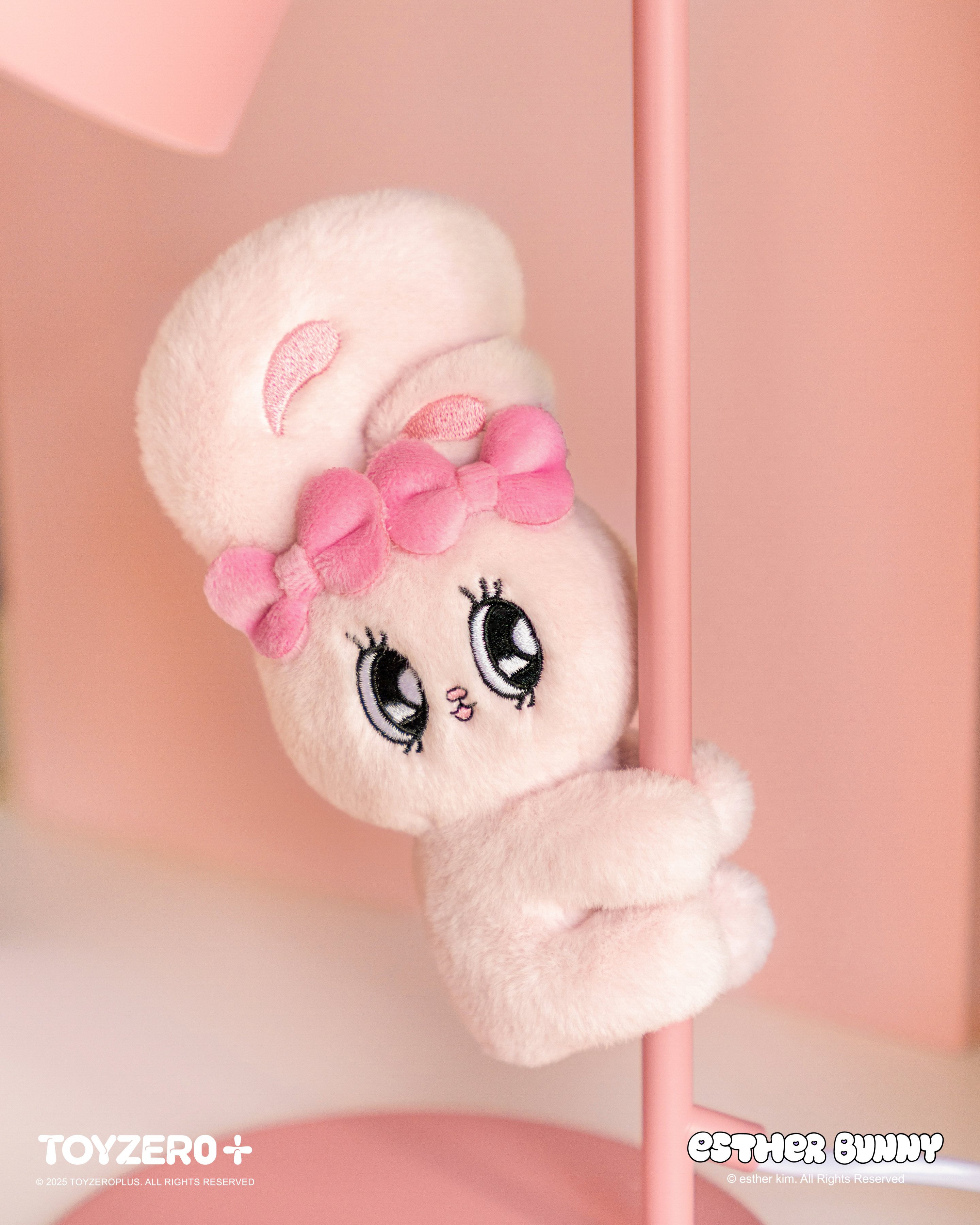 Esther Bunny艾絲樂小兔 - 16 cm 磁吸毛絨掛件 (Ribbon Bunny)