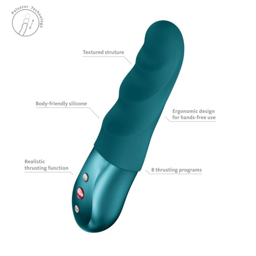 Fun Factory Stronic Petite 抽插式脈衝震動器 深綠色