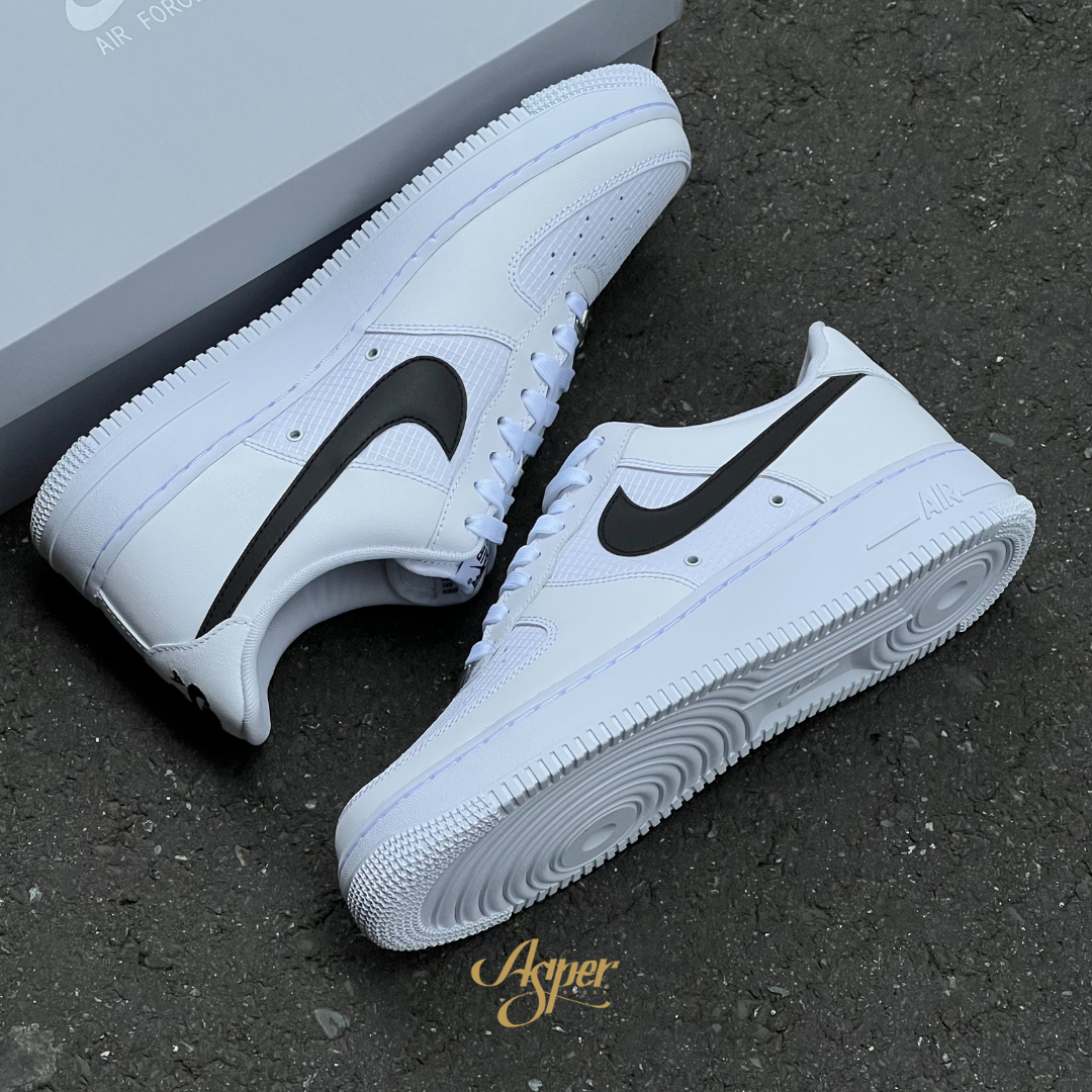 【官網限定】Nike Air Force 1 Low "White Black" 白底黑勾 男鞋 IR0952-100 V