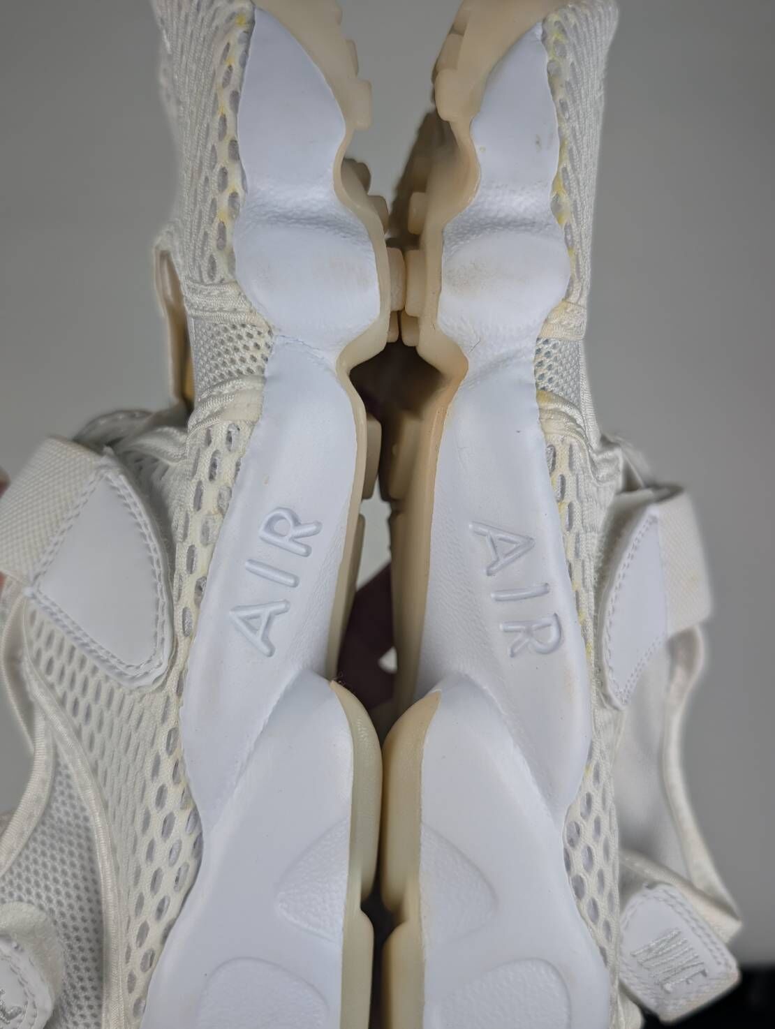 微瑕疵-左右腳鞋面鞋底泛黃 848386-100 W7 W NIKE AIR RIFT BR 忍者鞋 白色