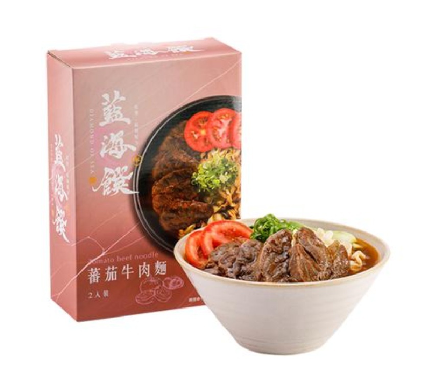 藍海饌   蕃茄牛肉麵 2包/盒