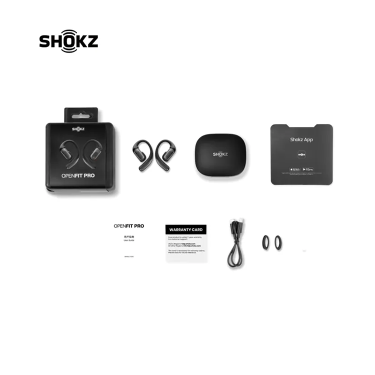 Shokz OpenFit Pro【全新旗艦級】超級雙單元開放式濾噪耳機T010｜DMA 泛音