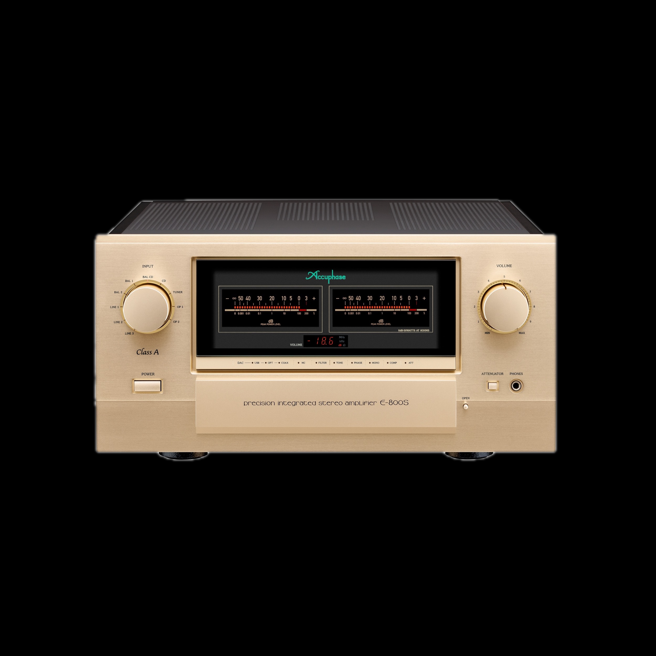 Accuphase E-800S 旗艦A類綜合擴大機