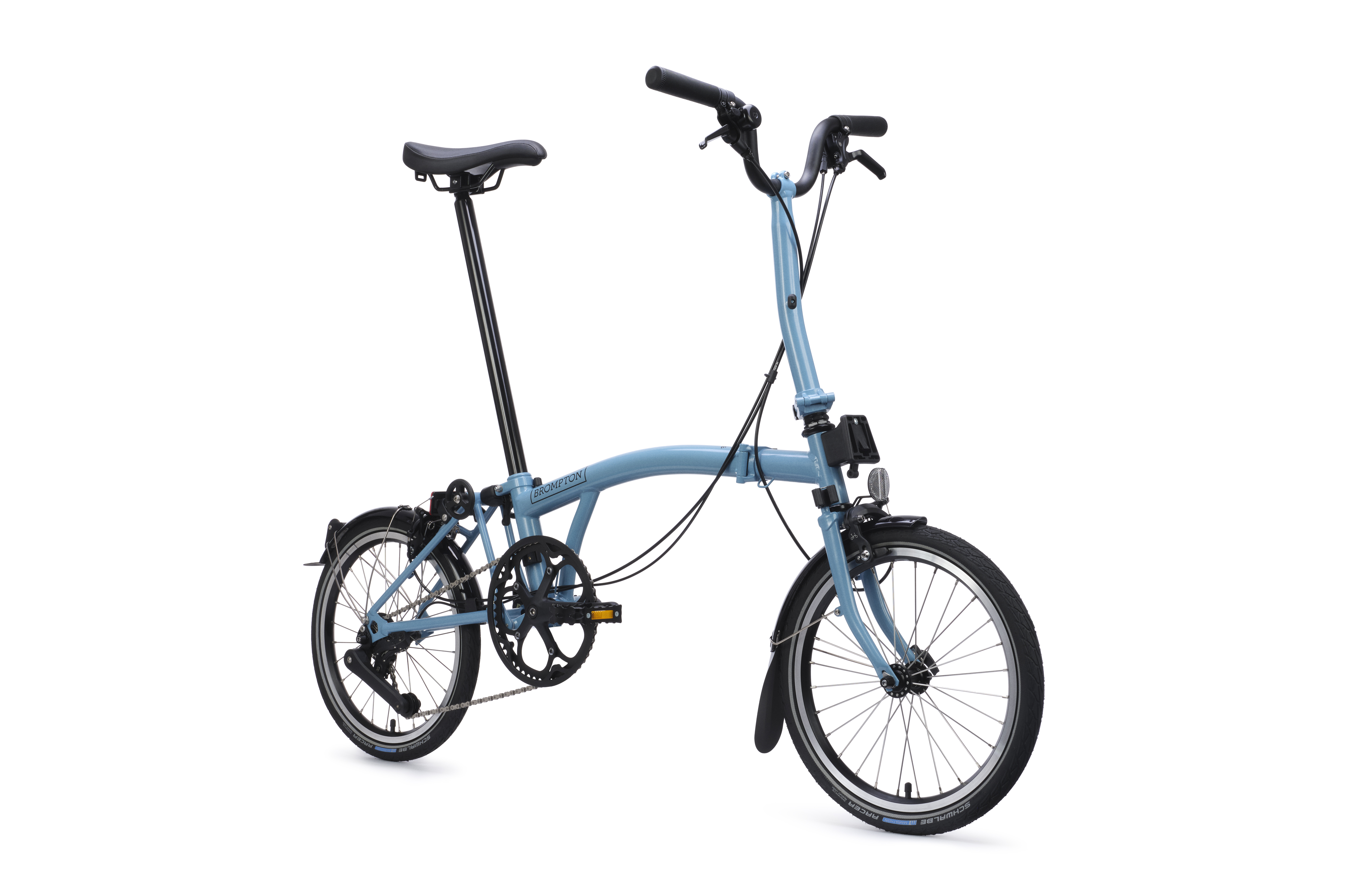 Brompton C Line 雲霧銀