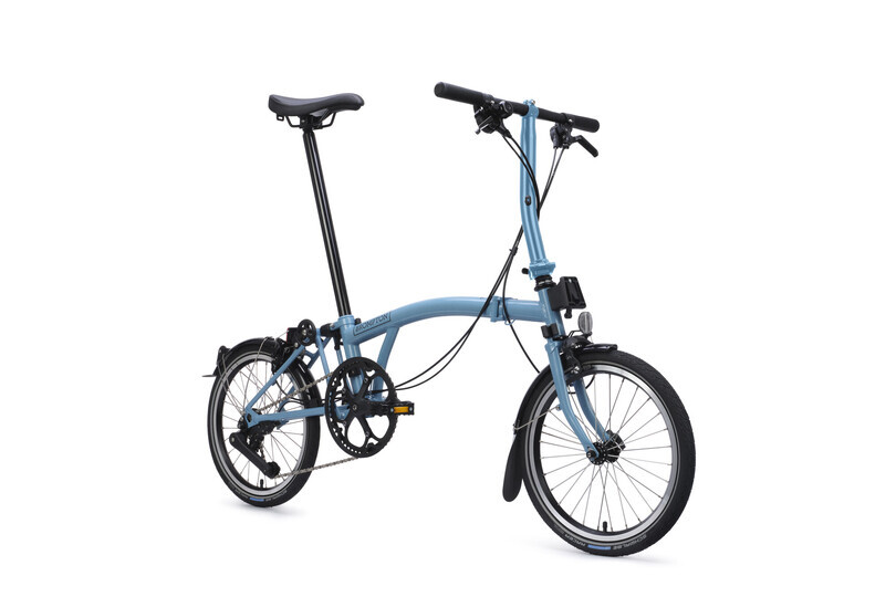 Brompton C Line 雲霧銀