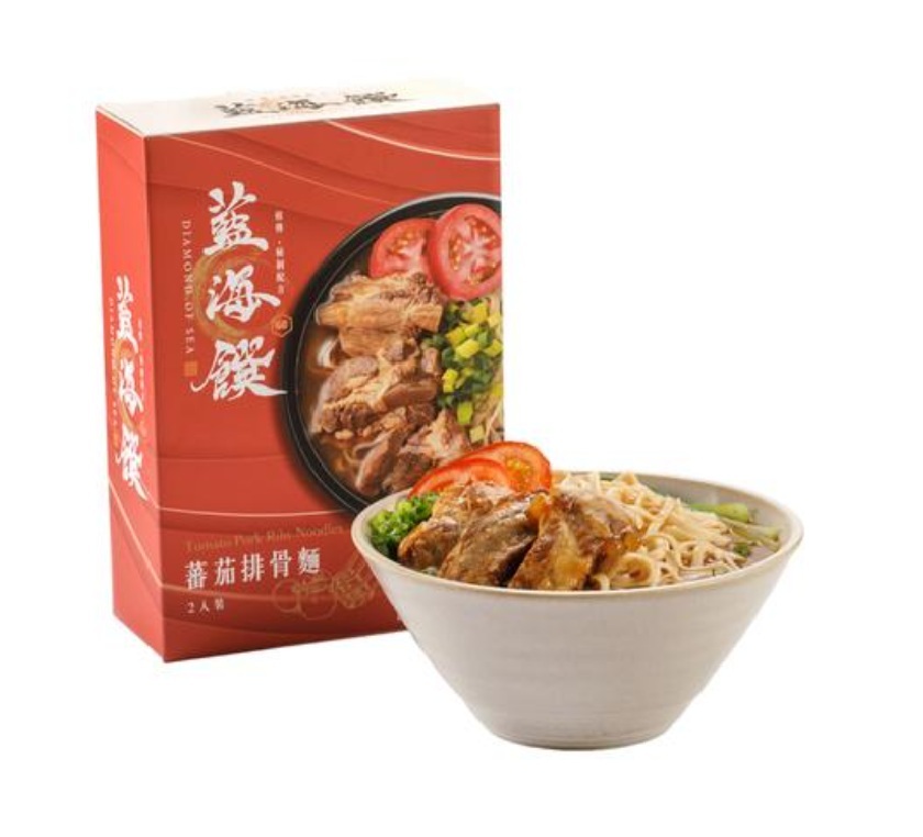藍海饌  番茄排骨麵 2包/盒