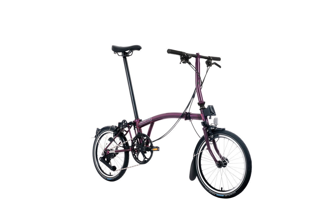 Brompton C Line 紫清漆