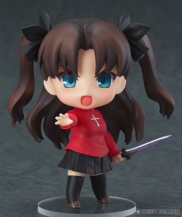GSC 黏土人 #409 Fate stay night 遠坂凜 可動完成品