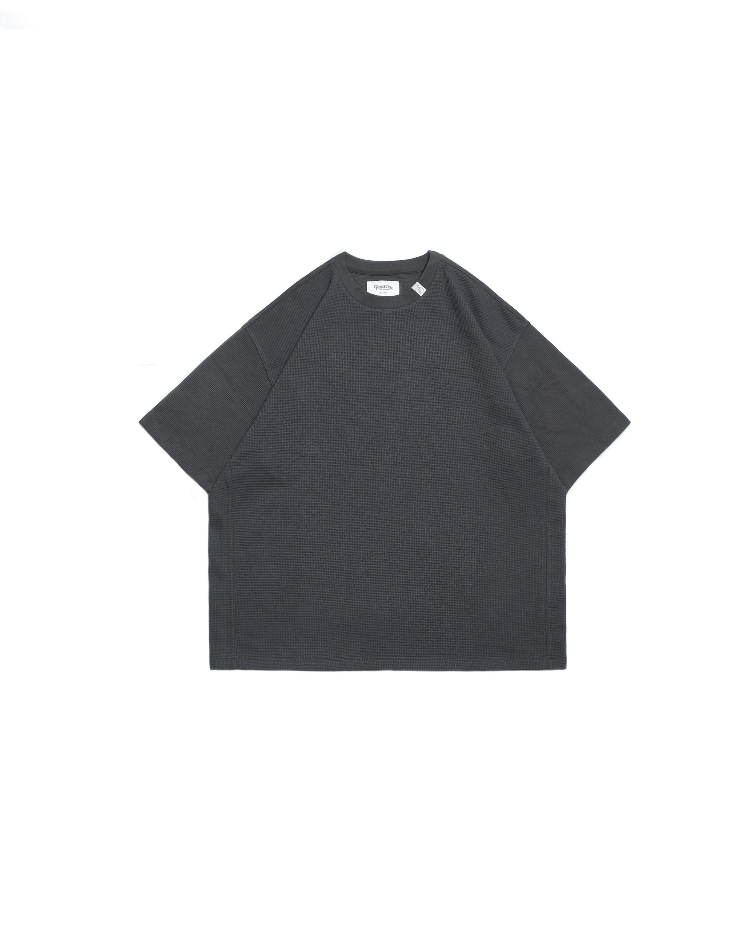 PERSEVERE TEXTURED WAFFLE KNIT T-SHIRT 華夫格短袖T恤