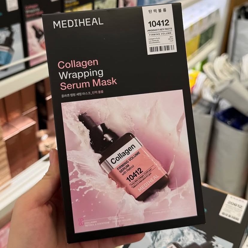 Mediheal 膠原A醇緊緻保濕精華導入面膜 10片