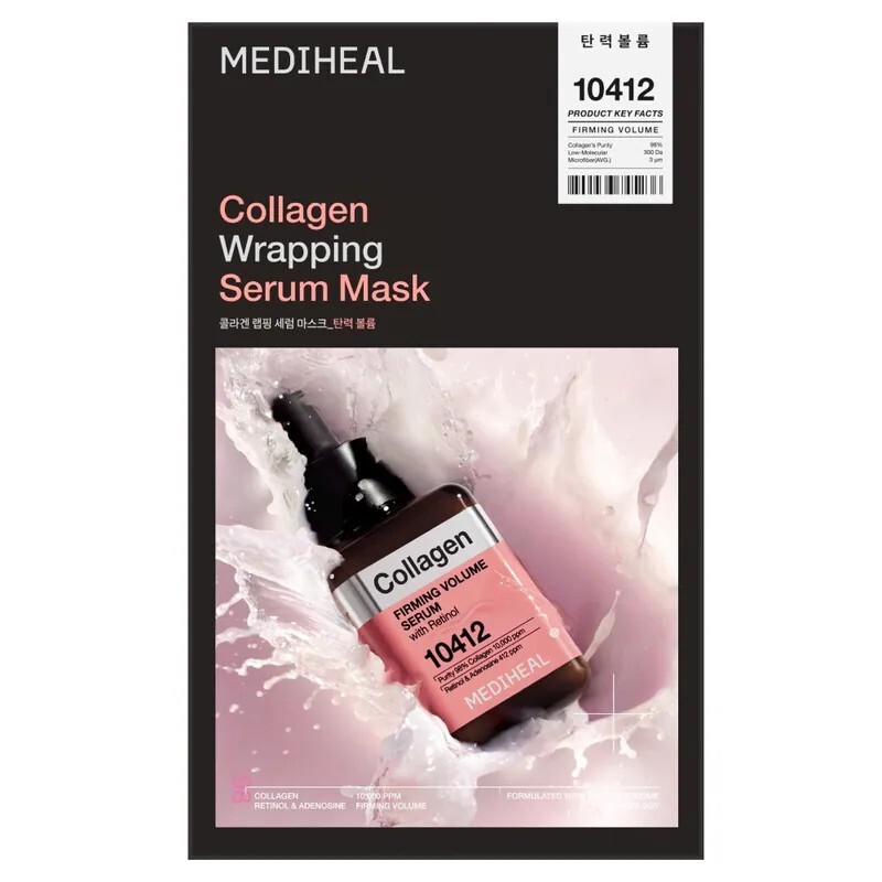 Mediheal 膠原A醇緊緻保濕精華導入面膜 10片