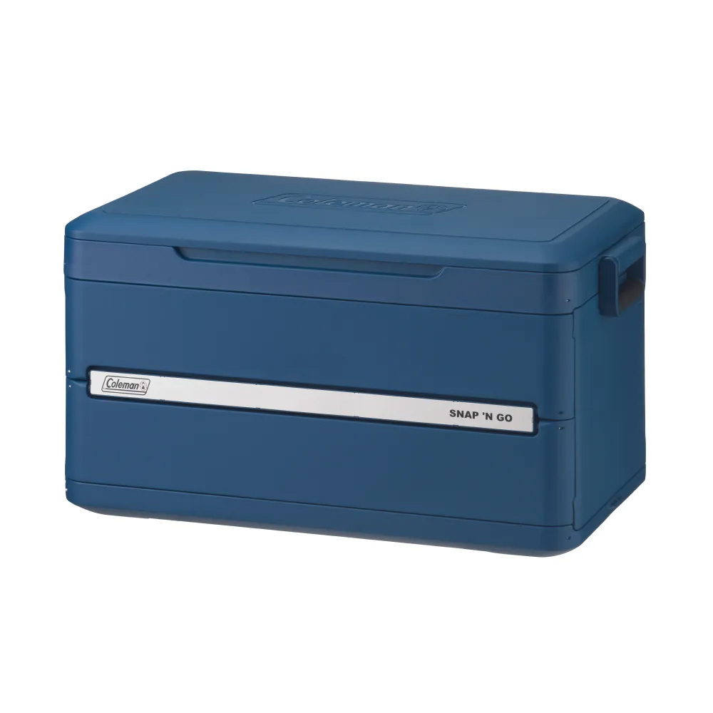 Coleman Snap and Go 55QT / 52L Collapsible Hard Cooler (Sapphire) -2227725