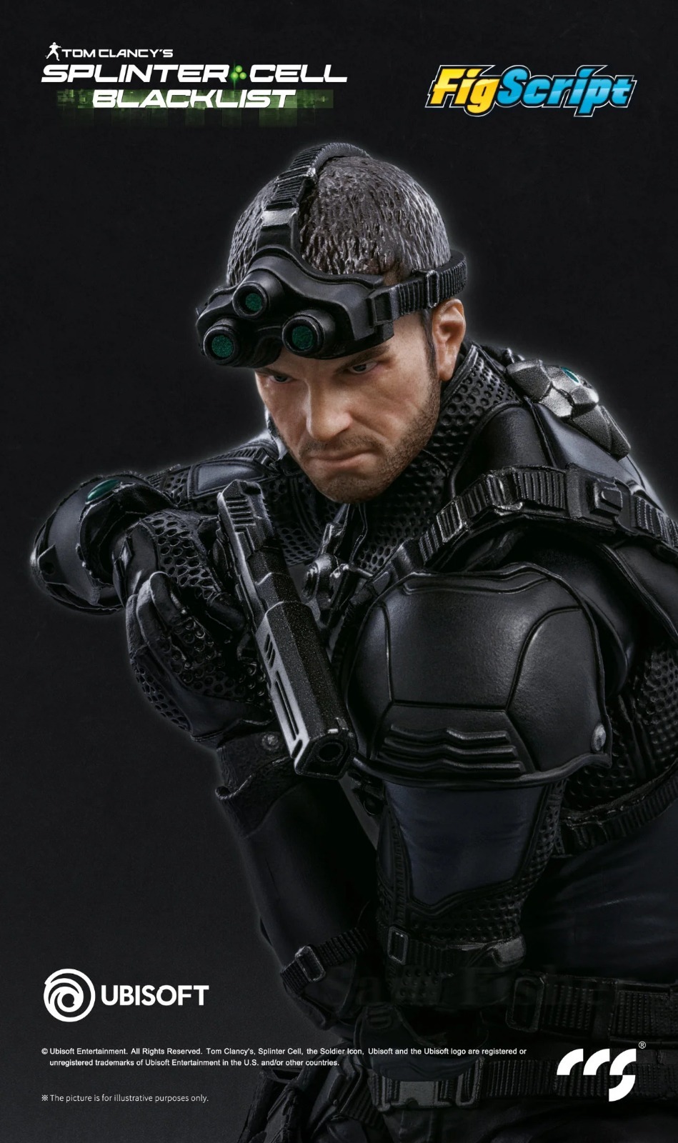 (預訂) CCSTOYS -CCS FigScript 1/12 山姆·費舍爾