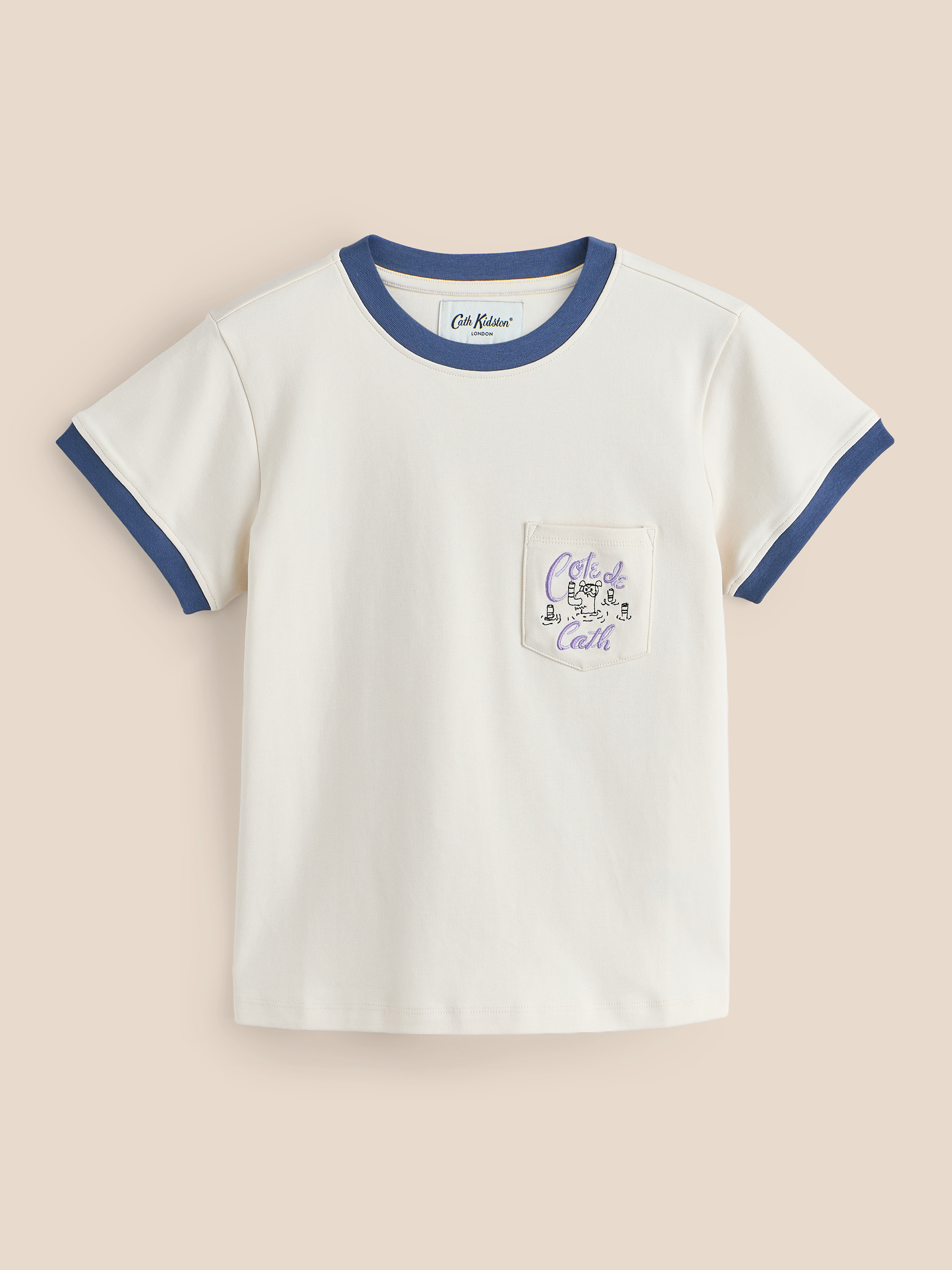 Snorkel Stanley 圓領刺繡圖案T-shirt
