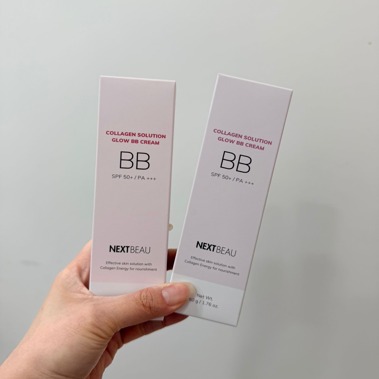 【NEXT BEAU】膠原蛋白煥采BB霜 50g (light 提亮 / natural自然)